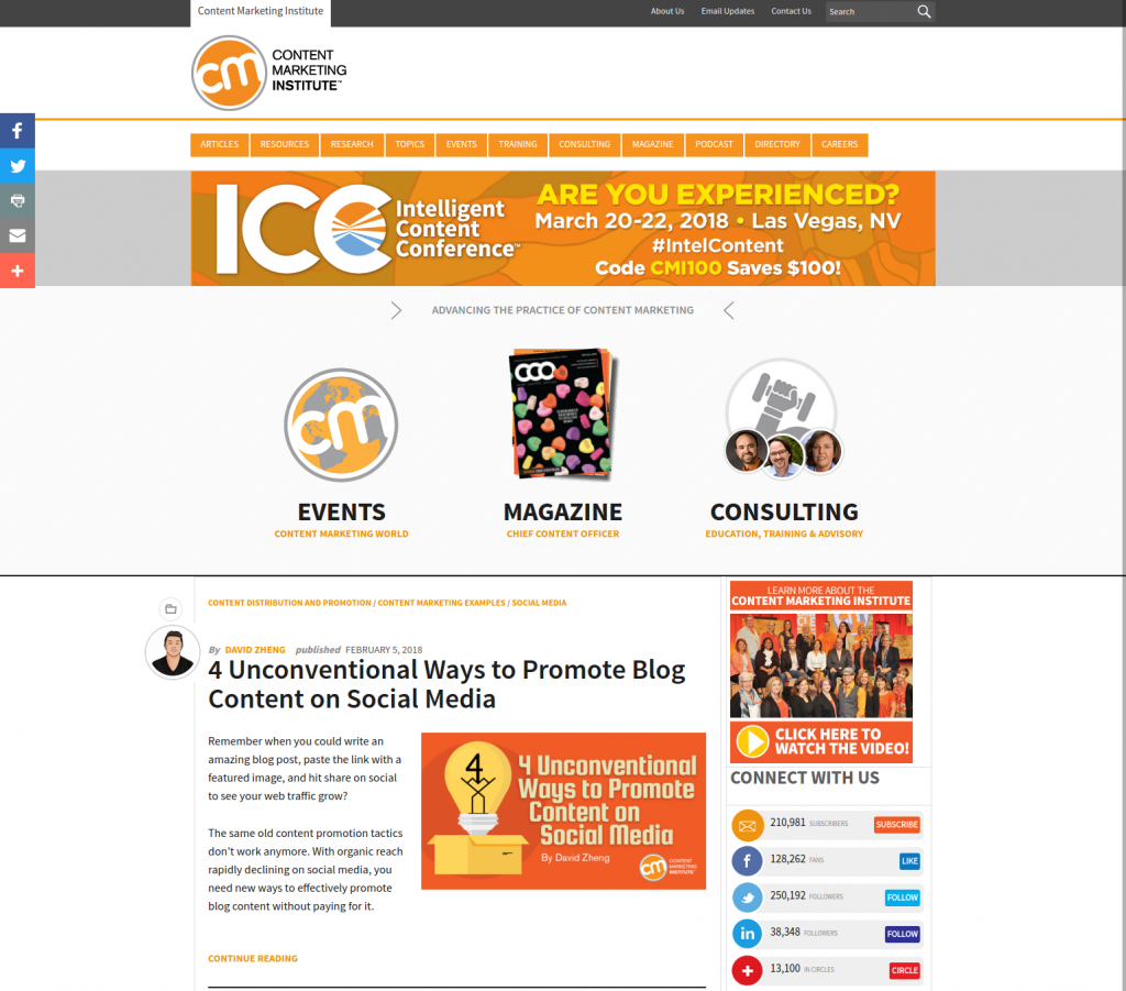 Content Marketing Institute